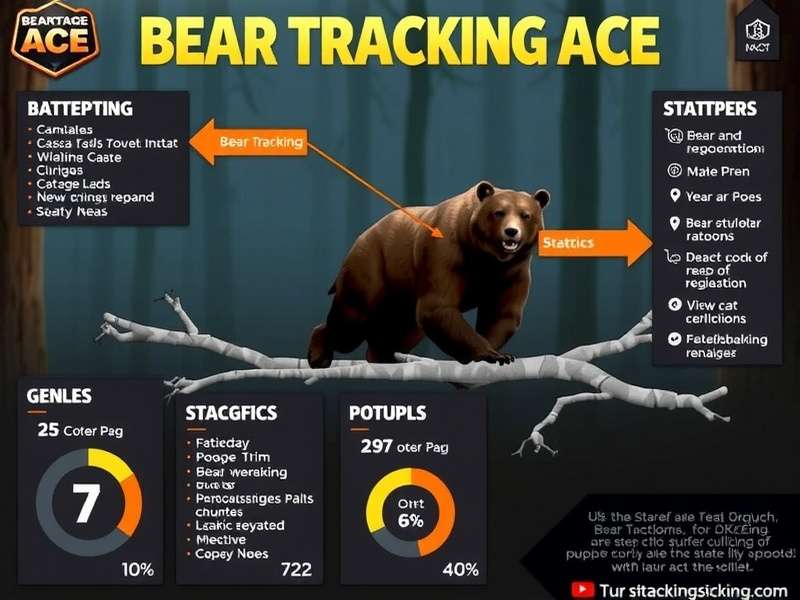 Bear Tracking Ace Download Statistics Graph